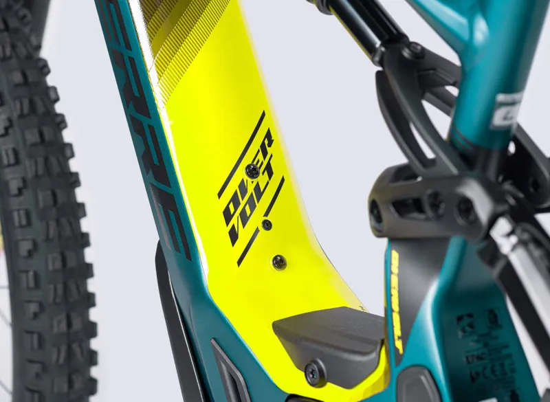 2021 Lapierre Overvolt TR 5.6 Electric Mountain Bike in Blue-10